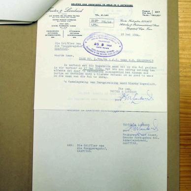 GROENEWALD &amp; CROUS CSC 2-1-2465 NO. 704 _11