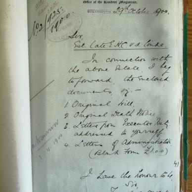 LINDE Cecilia Helena Catharina VAN DER nee MEYBURGH - 1900 died aged 52 at Steynsburg MOOC 6-9-414-3895