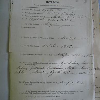 TOERIEN Agatha Helena married KRIEL - 1856