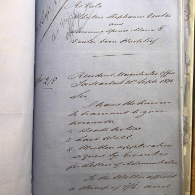 VENTER Albertus Stephanus - 1878 died aged 79 - MOOC 6-9-164-5848