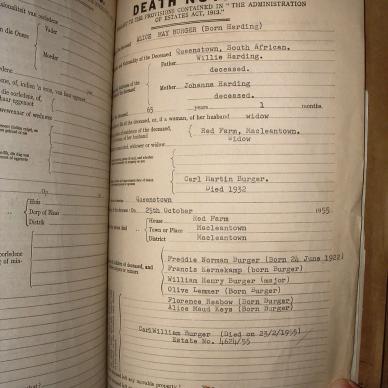 BURGER Alice May nee HARDING, 1955, MOOC 6-9-23751, 6016-55