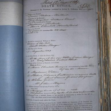 BURGER Louize Helena nee MALHERBE, 1869, MOOC 6-9-128, 5450