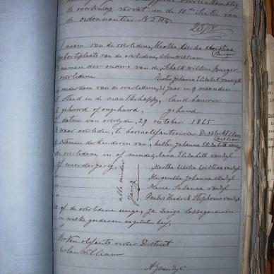 BURGER Martha Cecilia Christina, 1865, MOOC 6-9-114, 2378