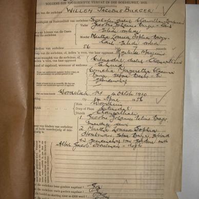 BURGER Willem Jacobus, 1956, MOOC 6-9-23985, 2152-56