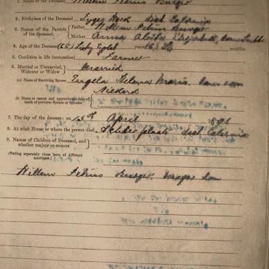 BURGER Willem Petrus, 1903, MOOC 6-9-488, 3709