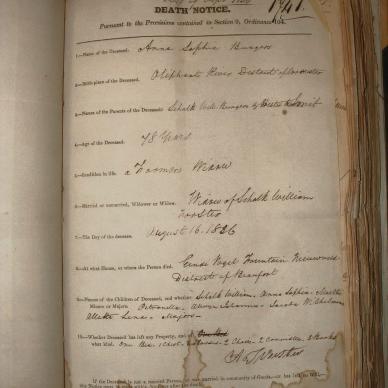 BURGERS Anna Sophia, 1836, MOOC 6-9-9, 1741