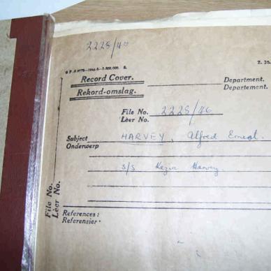 HARVEY Alfred Ernest  - died 24 Nov 1946