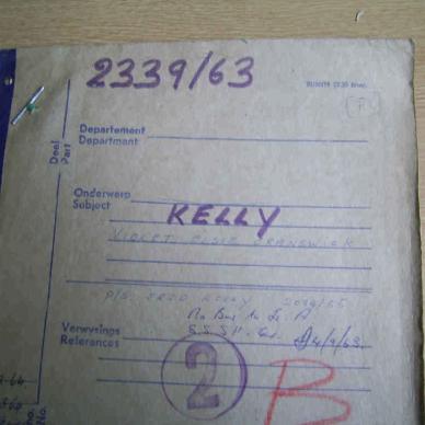 KELLY Violet Elsie Chanswick born KNAPP  - died 23 June 1963
