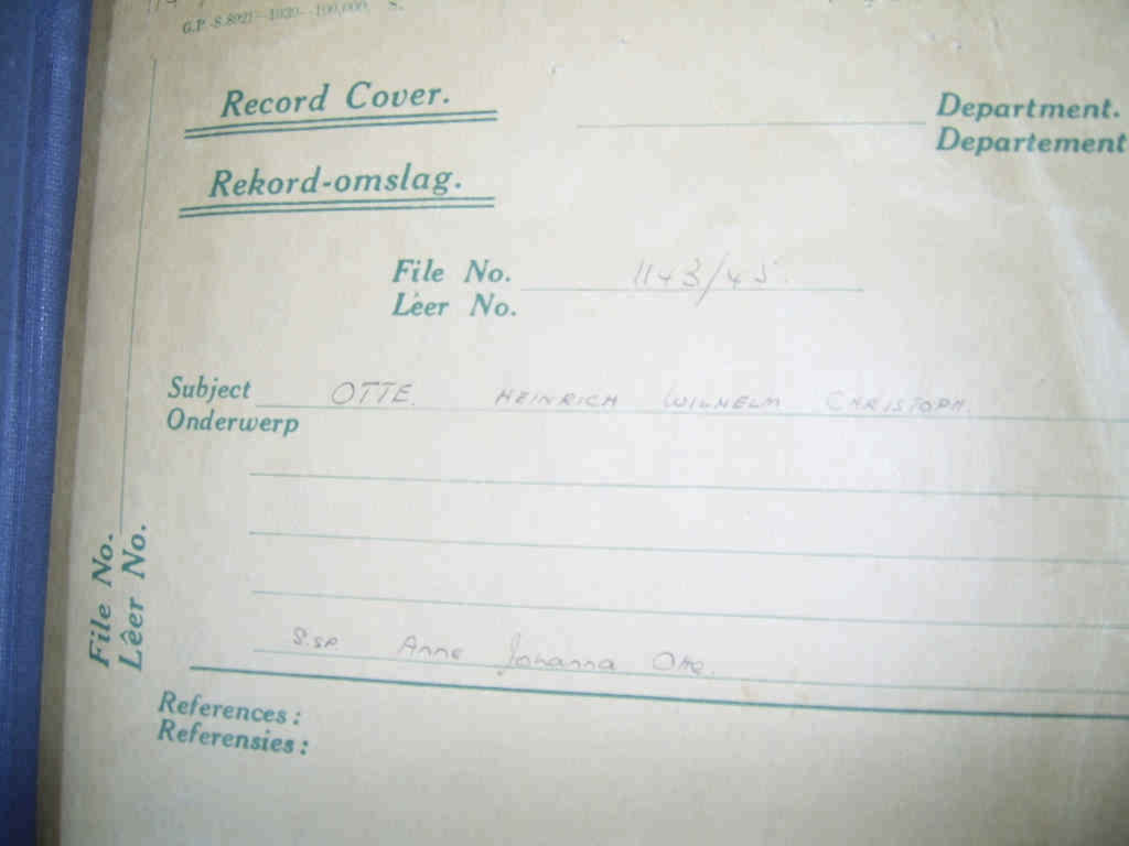 MSCE 1143-1945 OTTE Heinrich W_C__01_ MSCE 1143-1945 OTTE Heinrich W_C__01_
