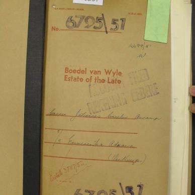 AUCAMP Casper Johannes Cornelius - oorlede 1 Des 1951