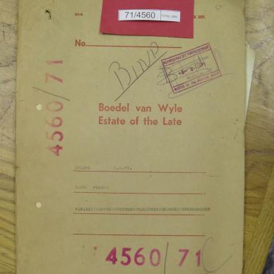 AUCAMP Janet Fraser born DU TOIT - died 9 May 1971