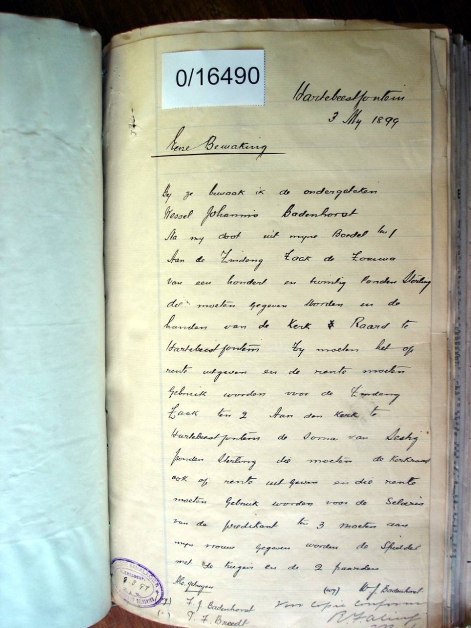 0/16490 BADENHORST Wessel Johannes_09 0/16490 BADENHORST Wessel Johannes_09