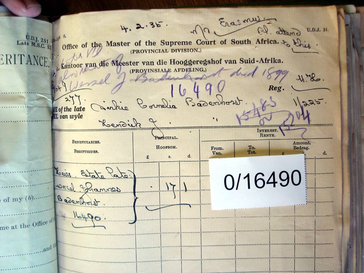 0/16490 BADENHORST Wessel Johannes_32 0/16490 BADENHORST Wessel Johannes_32