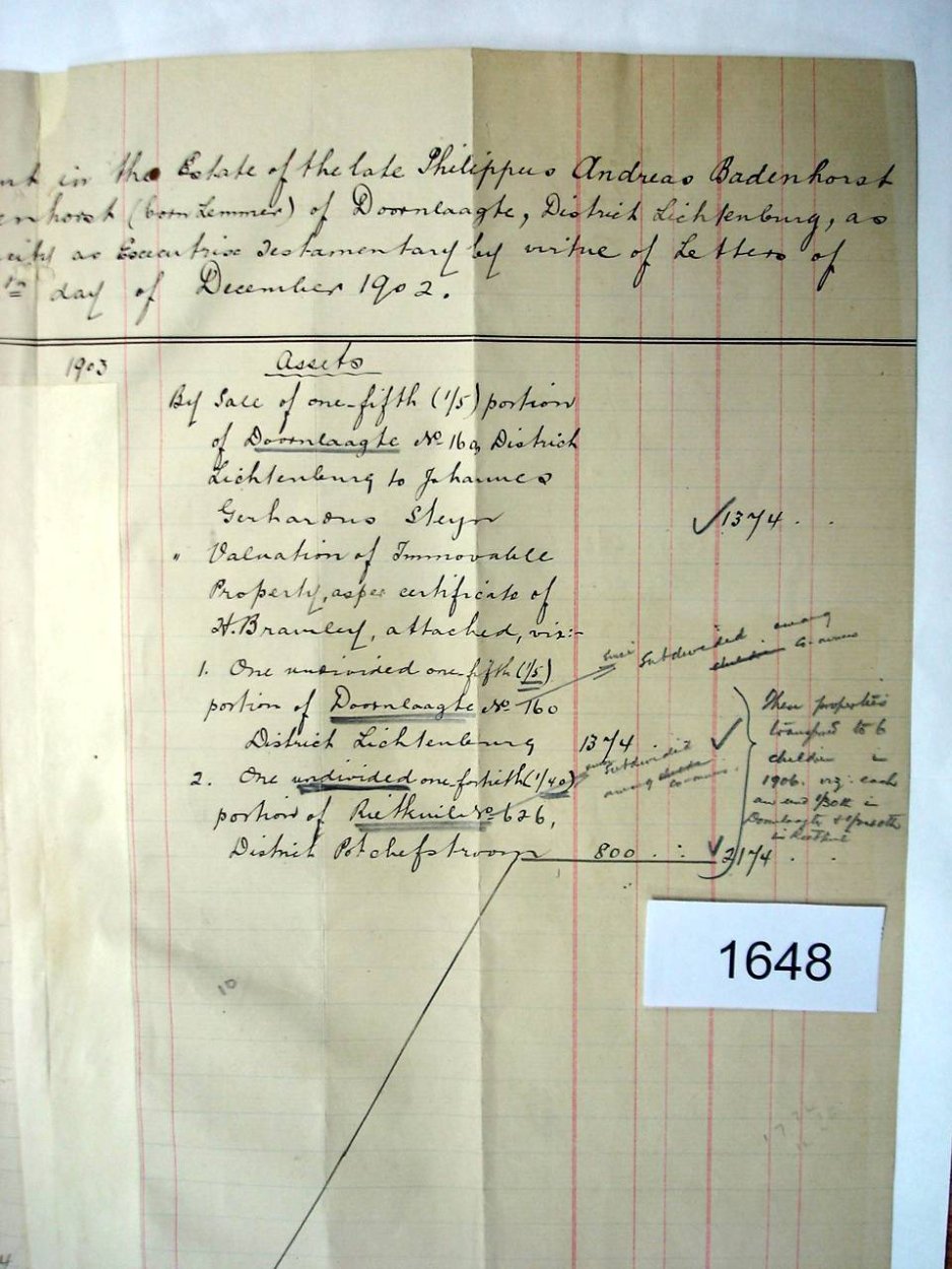 1648 BADENHORST Philippus Andreas _12 1648 BADENHORST Philippus Andreas _12