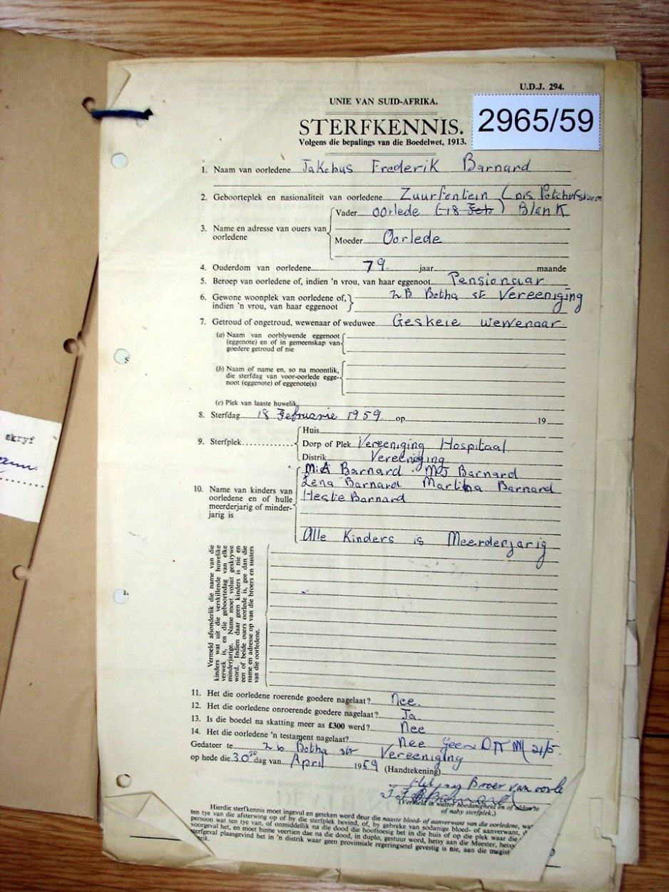 2965-59 BARNARD Jacobus Frederik _02 2965-59 BARNARD Jacobus Frederik _02