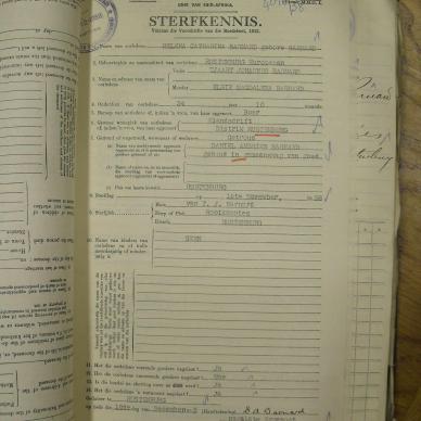BARNARD Helena Catharina - oorlede 1 Nov 1938