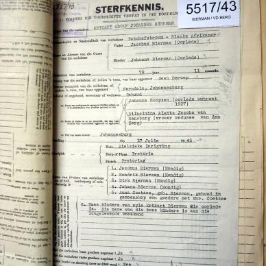 5517-43 BIERMAN Ertzart Adolf Johannes c