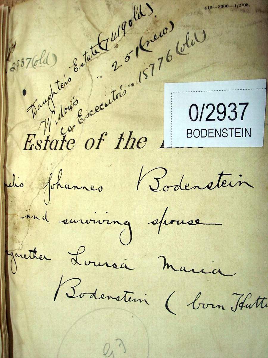 0-2937 BODENSTEIN Cornelis Johannes _01 0-2937 BODENSTEIN Cornelis Johannes _01