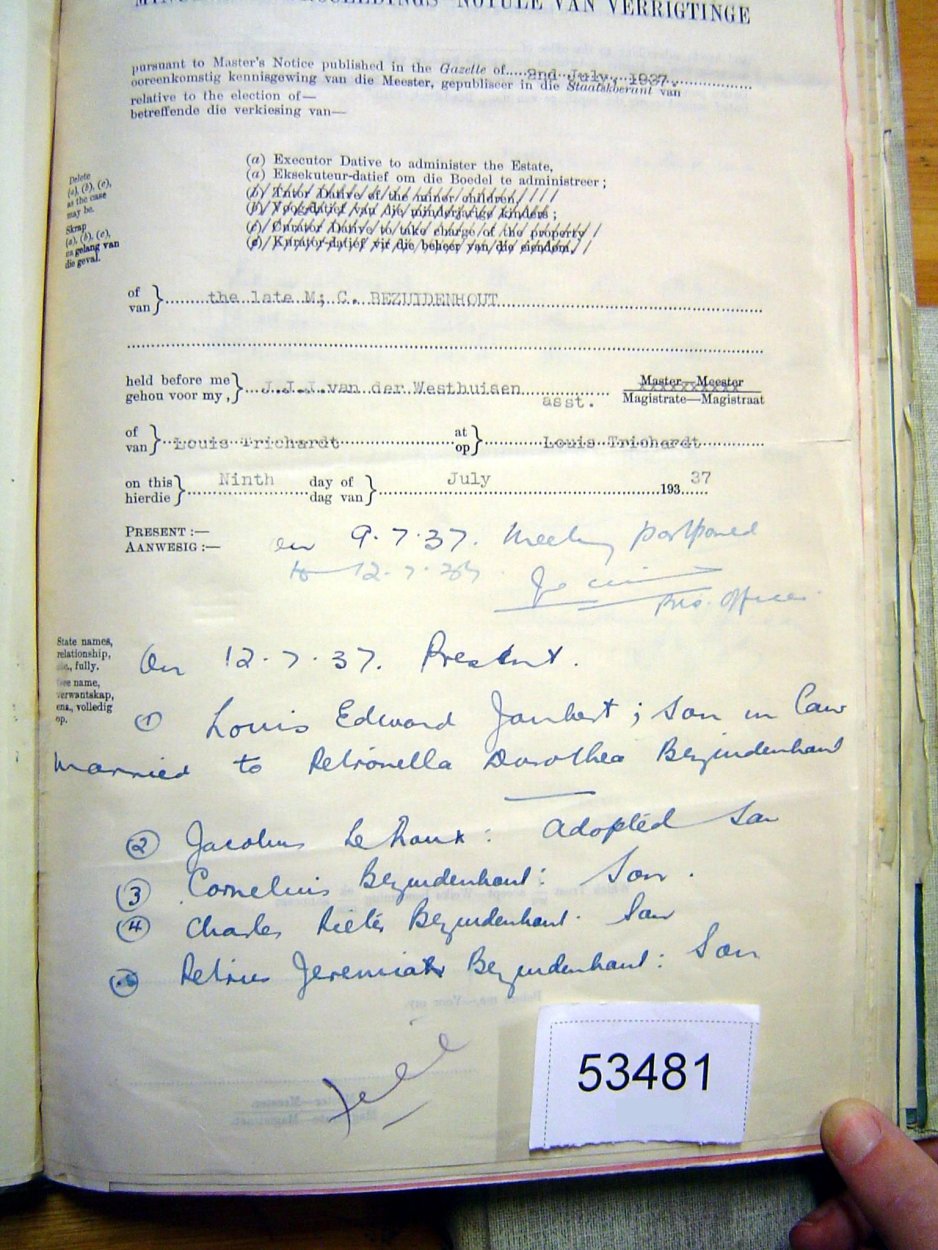 53481 BODENSTEIN Martha Catharina d