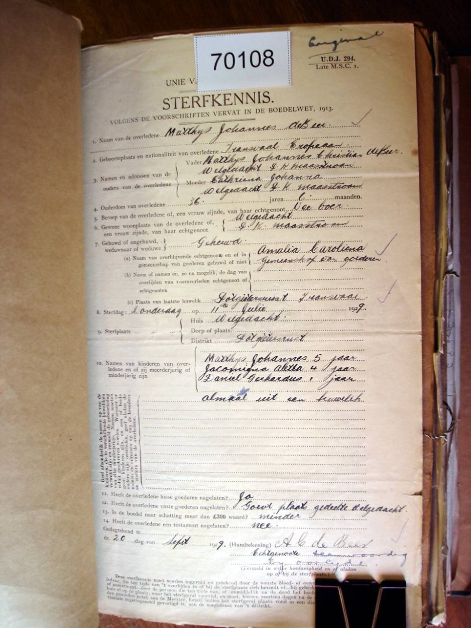 70108 DE BEER Matthys Johannes_02 70108 DE BEER Matthys Johannes_02