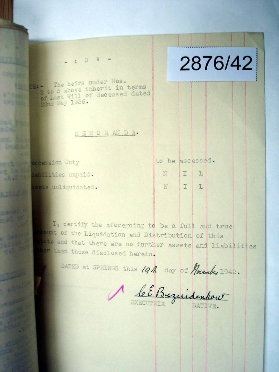 2876-42 BEZUIDENHOUT Daniel Elardus _06 2876-42 BEZUIDENHOUT Daniel Elardus _06