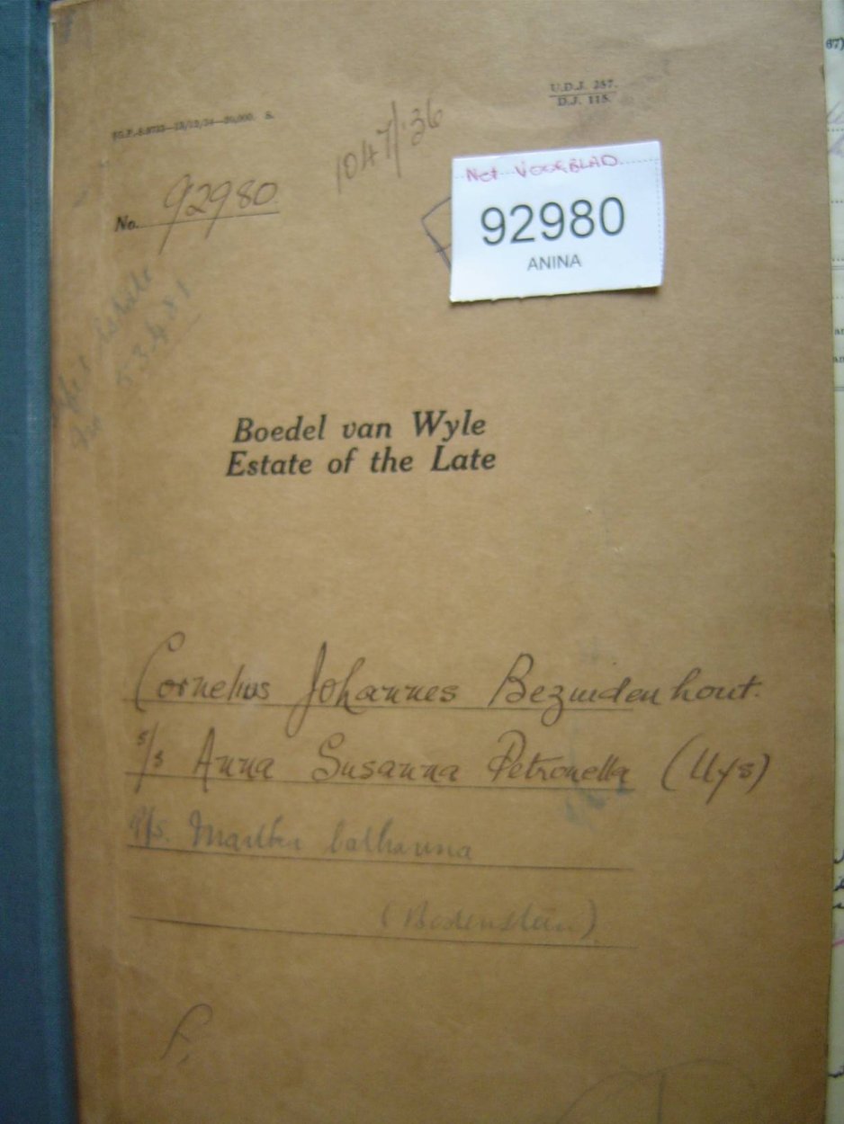 BEZUIDENHOUT Cornelis Johannes _01 BEZUIDENHOUT Cornelis Johannes _01