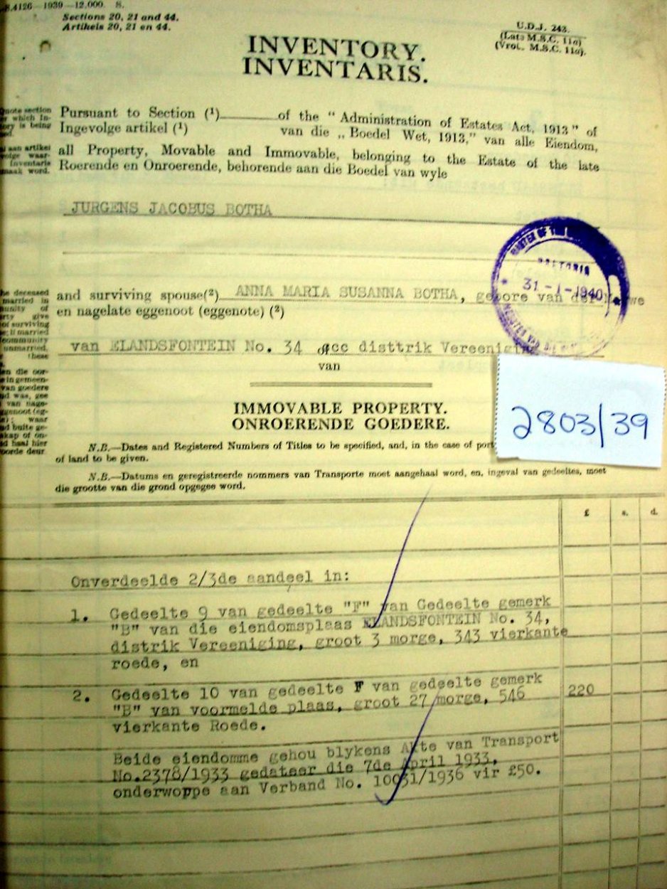 2803-39 BOTHA Jurgens Jacobus _04 2803-39 BOTHA Jurgens Jacobus _04
