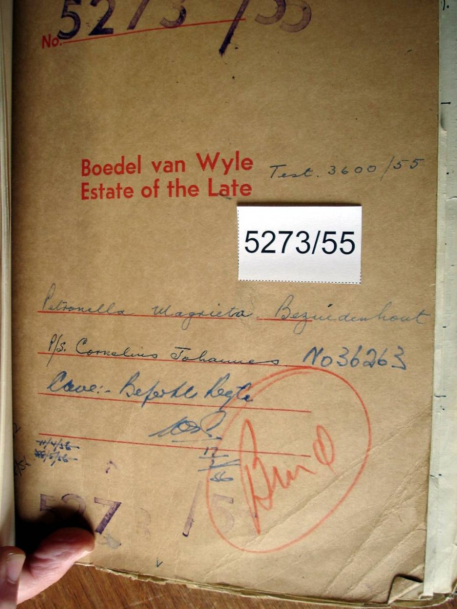 5273-55 BOTHA Petronella Magrieta a 5273-55 BOTHA Petronella Magrieta a