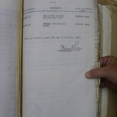 BOTHA Aletta Catharina nee ERASMUS - oorlede 3 Okt 1934