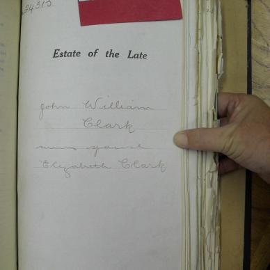 CLARK John William - died 26 Apr 1914