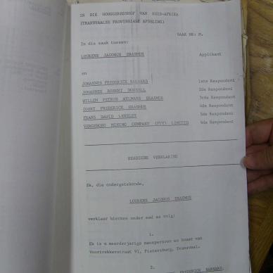 ERASMUS Jacob Lourens Carolus - oorlede 8 Mei 1950