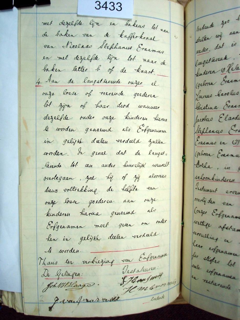 3433 ERASMUS Lourens Jacobus _10 3433 ERASMUS Lourens Jacobus _10