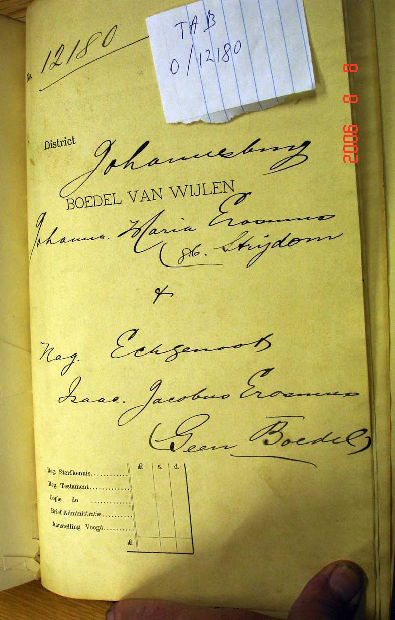 Erasmus JM b Strydom TAB-O-12180 1 Erasmus JM b Strydom TAB-O-12180 1