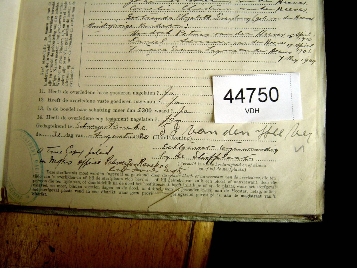 44750 ESTERHUIZEN Elizabeth Lagrina e 44750 ESTERHUIZEN Elizabeth Lagrina e
