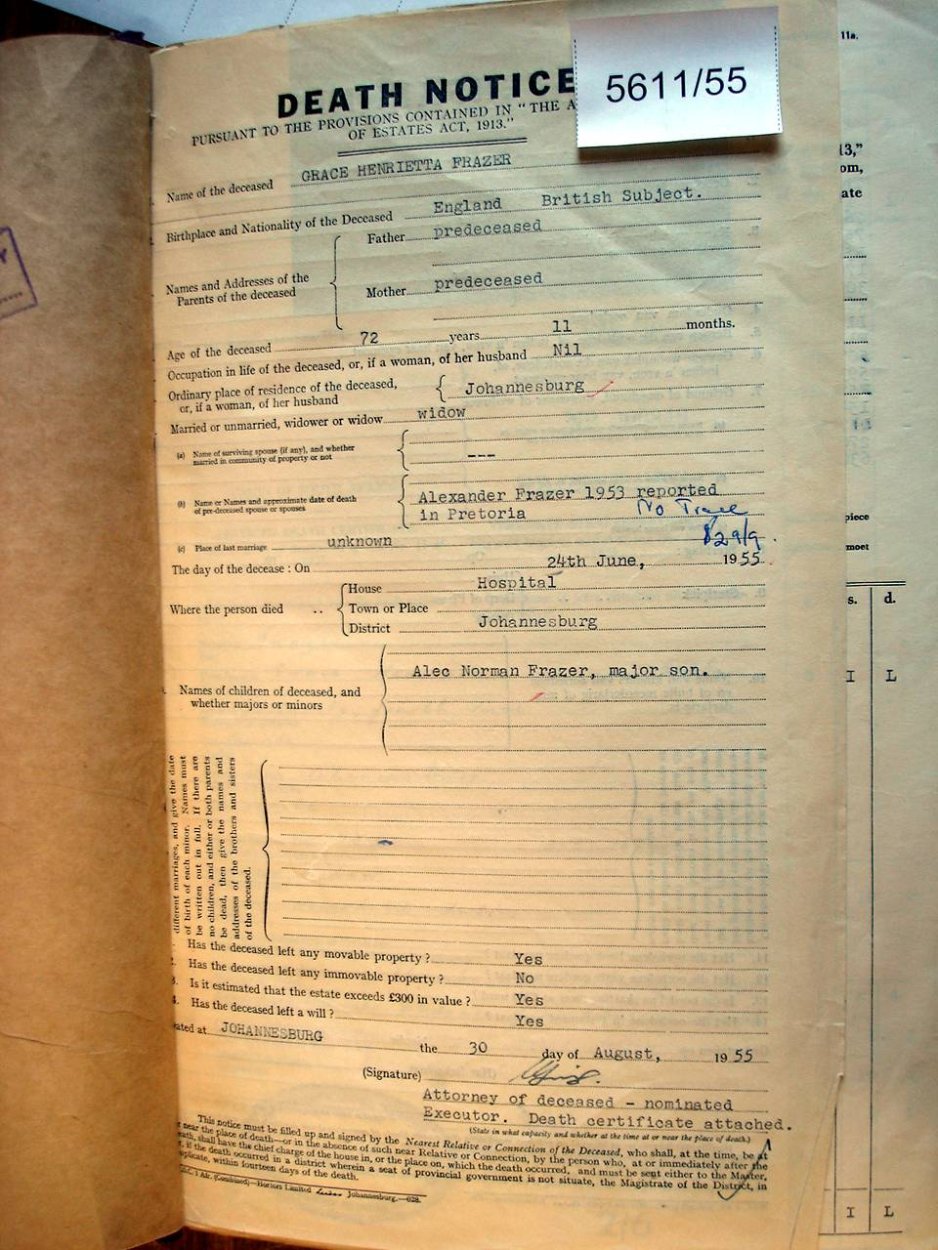 5611-55 GIBBS Grace Henrietta b 5611-55 GIBBS Grace Henrietta b
