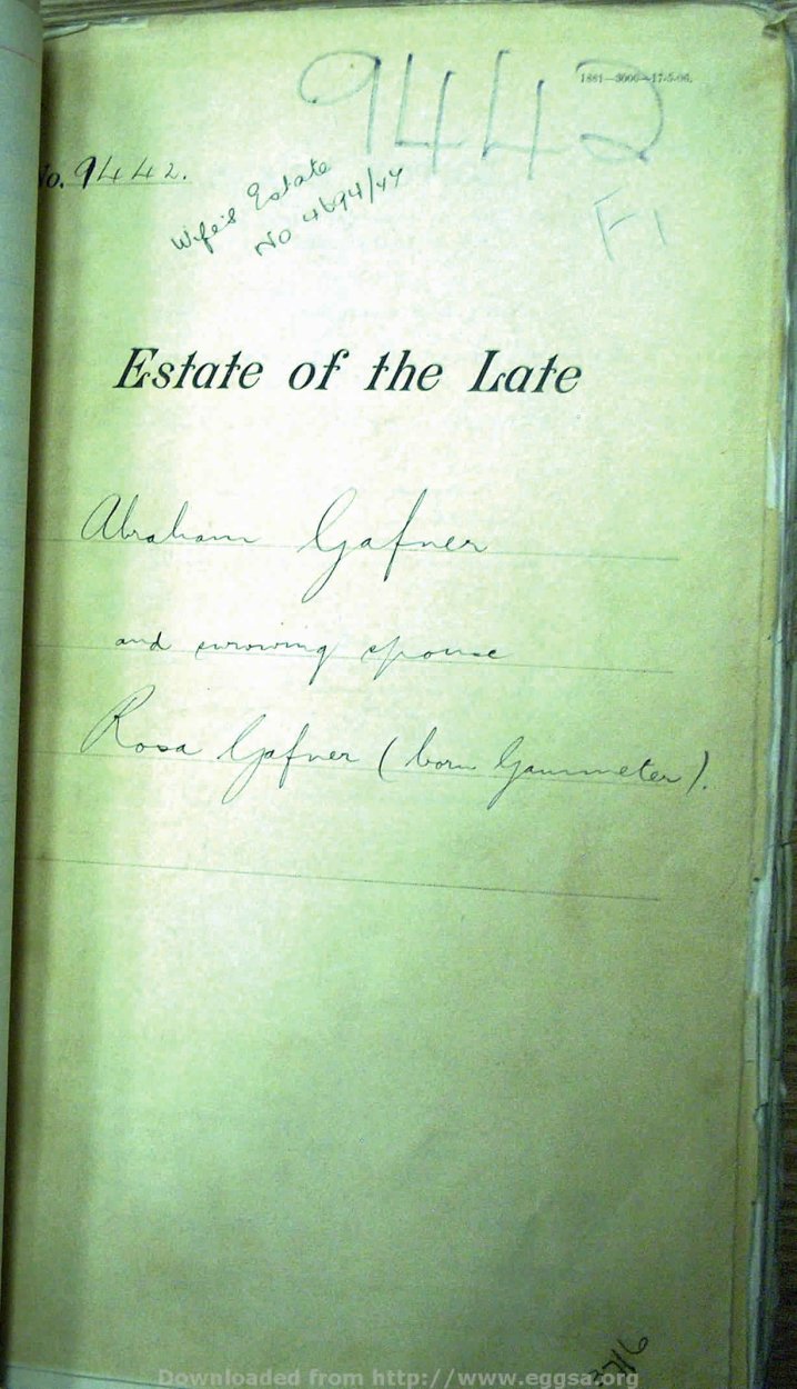 1906 TAB MHG 09442 GAFNER ABRAHAM (1) 1906 TAB MHG 09442 GAFNER ABRAHAM (1)