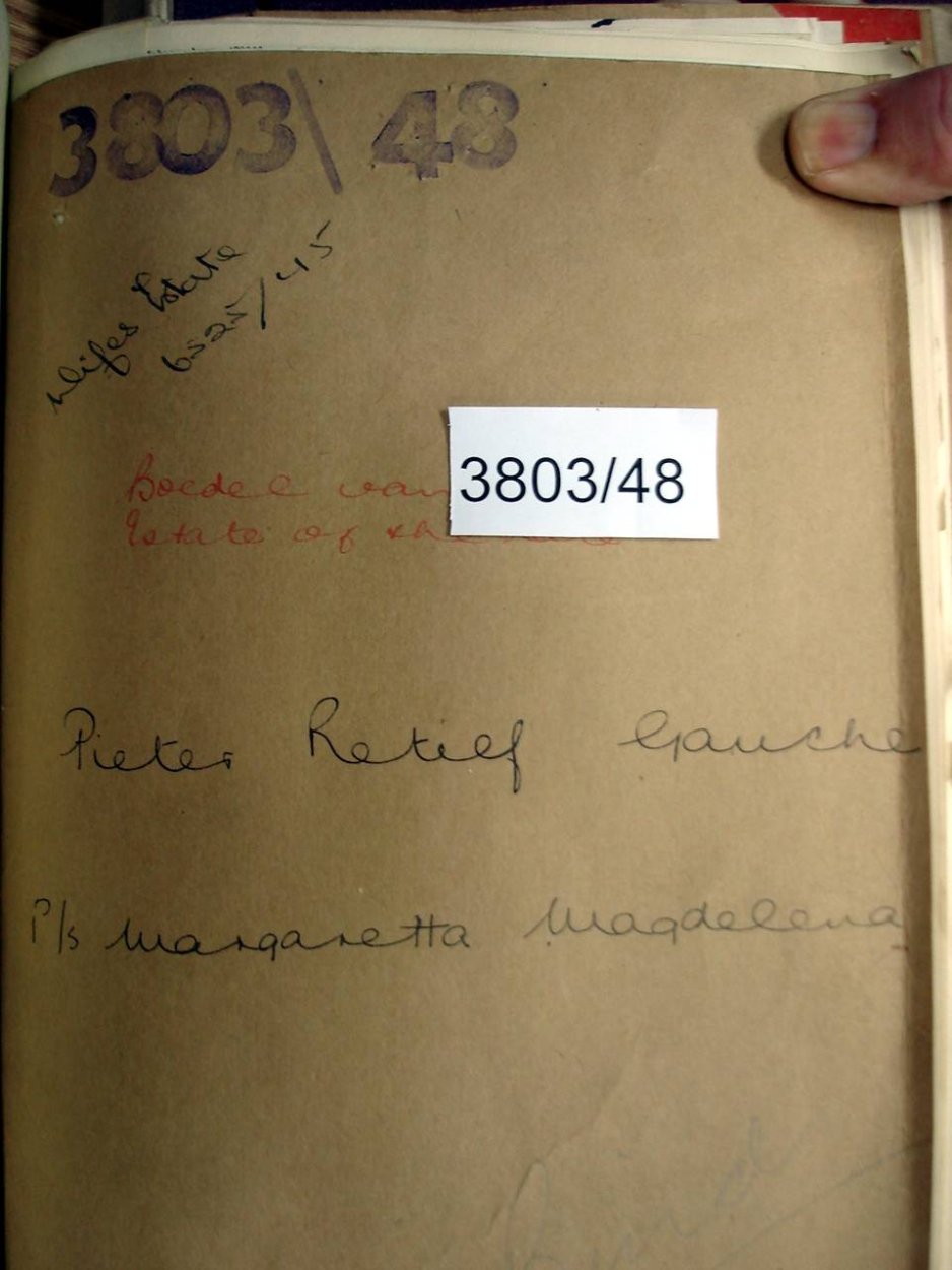 3803-48 GAUCHE Pieter Retief _01 3803-48 GAUCHE Pieter Retief _01
