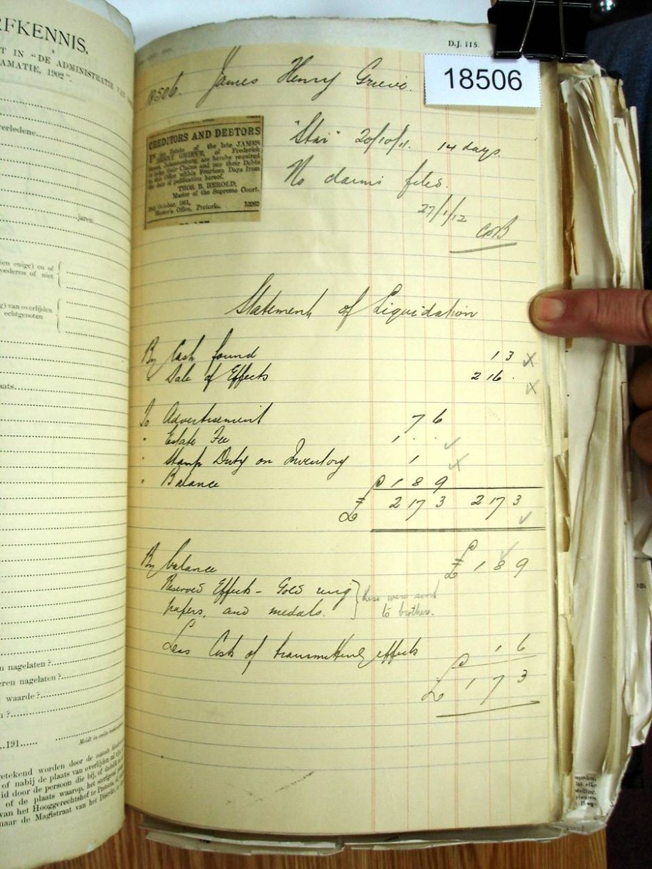 18506 GRIEVE James Henry _03 18506 GRIEVE James Henry _03