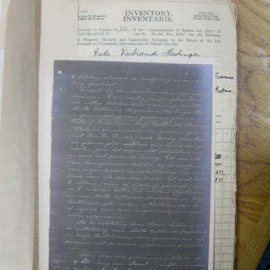 HESLINGA Pieter Isebrand - oorlede 4 Jan 1944