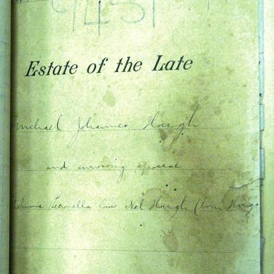 HOUGH MICHAEL JOHANNES 1906 TAB MHG 09451