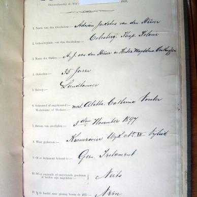 HEEVER Adrian Jakobus, vd
