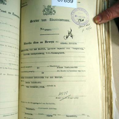 HEEVER Tobias Johannes Gerhardus, VD
