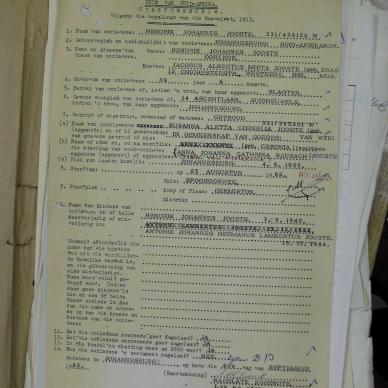 JOOSTE Hendrik Johannes  - died 25 Aug 1962