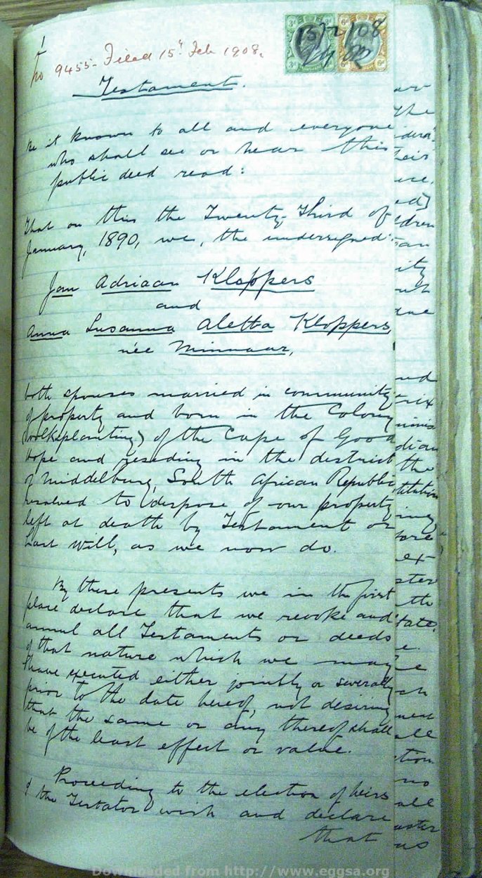 1906 TAB MHG 09455 KLOPPER JAN ADRIAAN (4) 1906 TAB MHG 09455 KLOPPER JAN ADRIAAN (4)