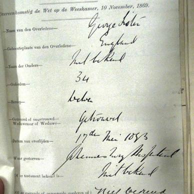 LISTER GEORGE 1893 TAB MHG O_08069