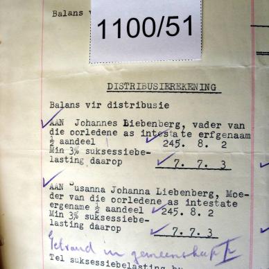 1100-51 LIEBENBERG Hendrik Johannes c