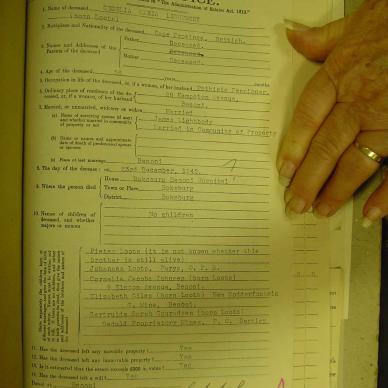 LIGHTBODY Cecilia Maria born LOOTS - died 23 Dec 1942 [1]