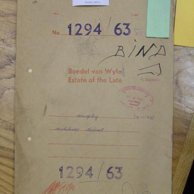 MURPHY Archibald Bisset died 9 January 1963