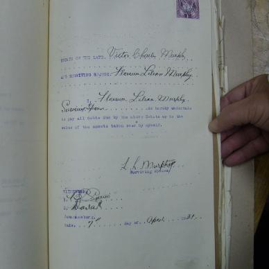 MURPHY Victor Charles died 31 January 1931
