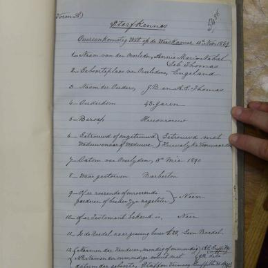NABAL Annie Maria nee THOMAS - oorlede 3 Mei 1890